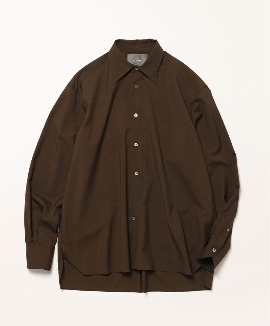 マ*ト様 lafavola Big Shirt - 2/72 Wool Trop