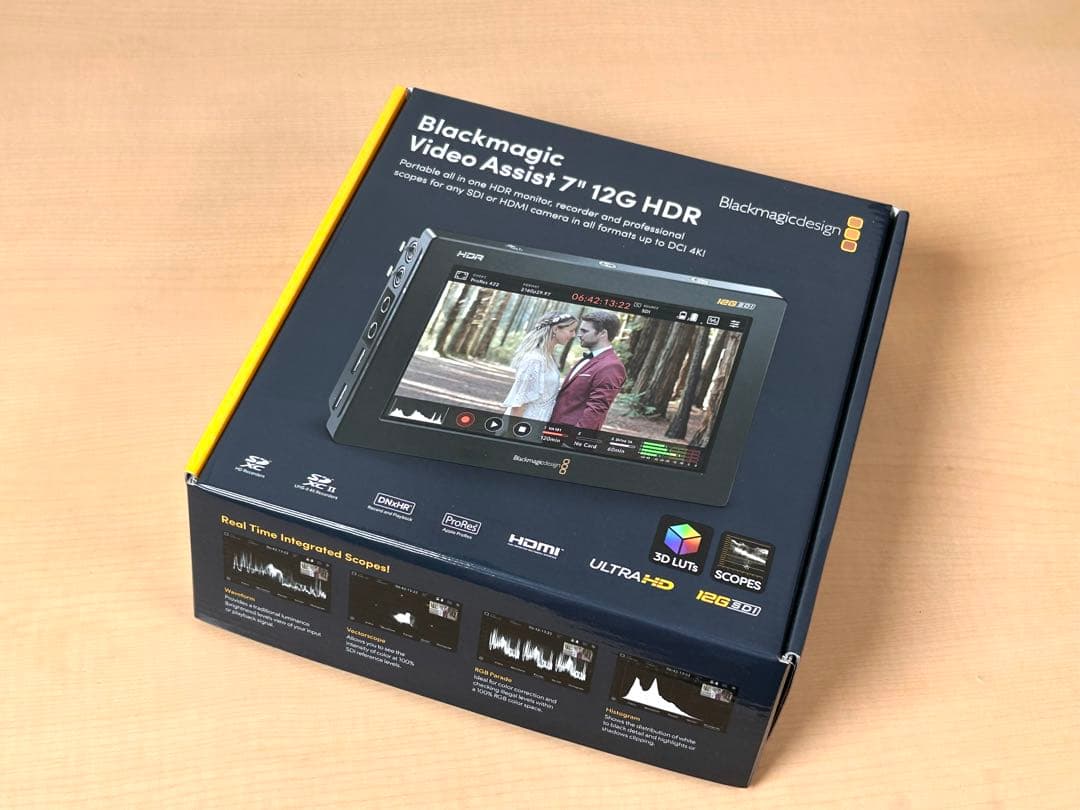 ビデオカメラ Blackmagic Design Video Assist 7 12G HDR