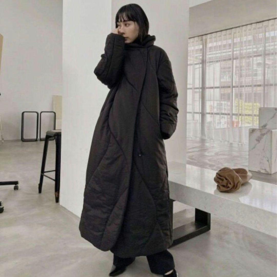 ジャケット・アウター Ameri WAVE STITCH HEAT POLAK LONG COAT