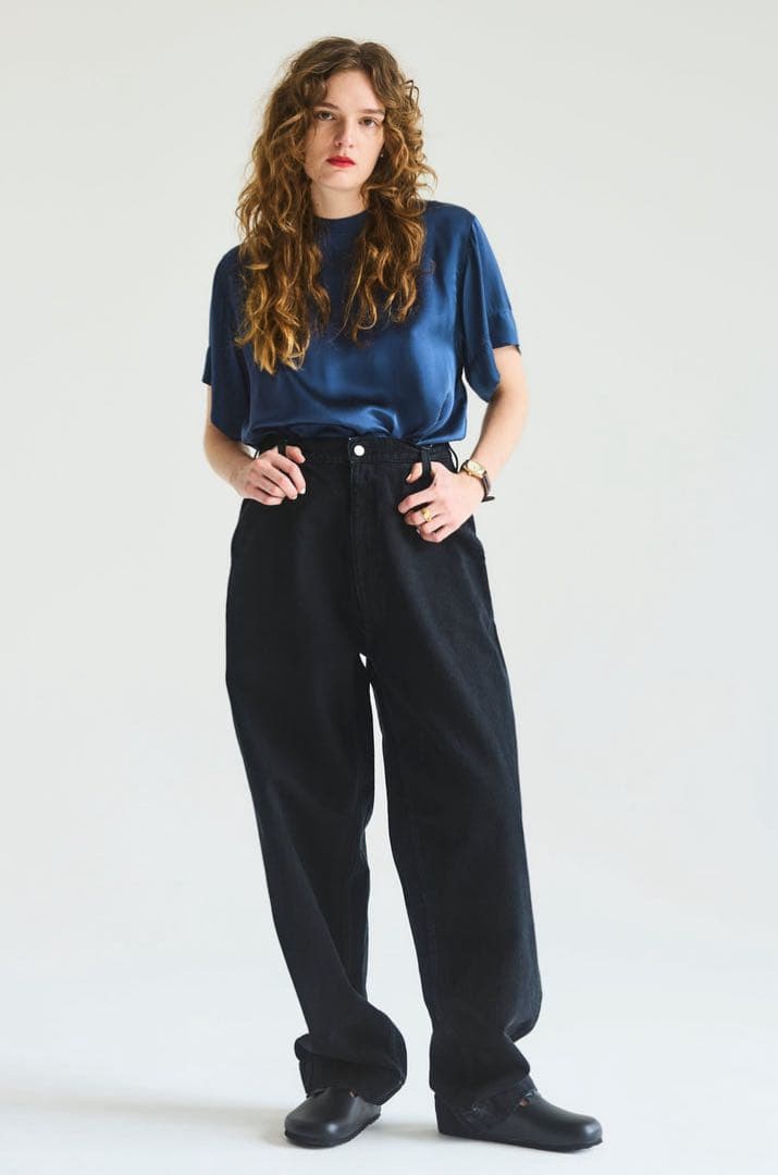 ★美品★オブラダ oblada スケータージーンズ ブラック サイズXS