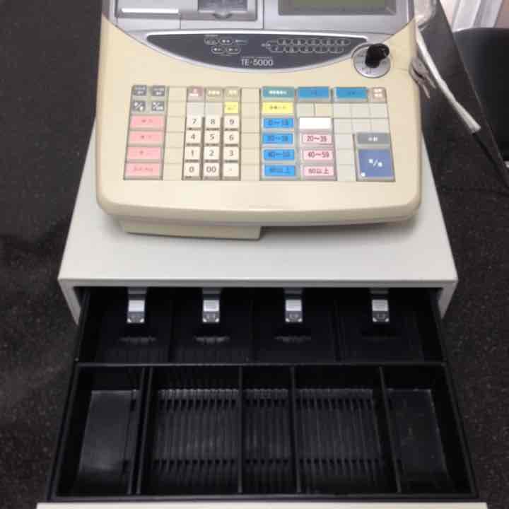 レジスター CASIO TEー5000 - メルカリ
