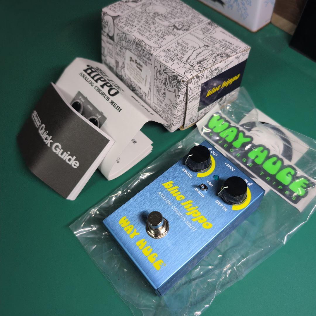 WAY HUGE blue hippo コーラスエフェクター(新品同等品) WHE601.MAIN__75311.1703288341.