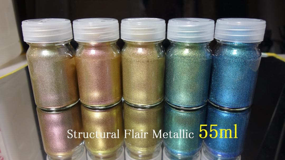 新製品♪ 構造色メタリック ストラクチャルフレアM　全５色　各５５ml
