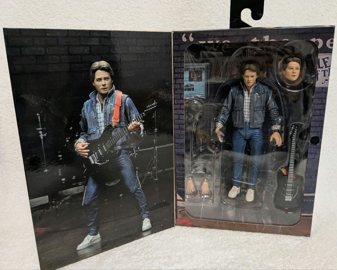 NECA バックトゥザフューチャー マーティー マクフライ アクションフィギュア