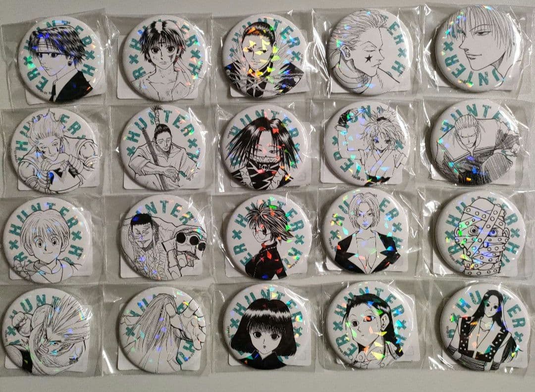 HUNTER×HUNTER ハンターハンター オールスター缶バッジ 幻影旅団