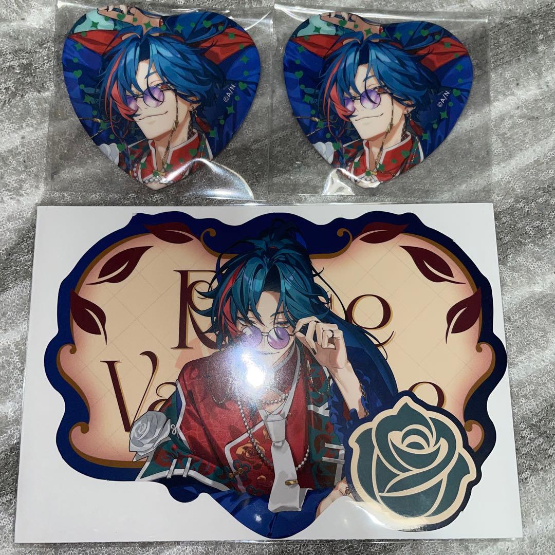 Rose Valentineハート型缶バッジ￤魁星 - メルカリ