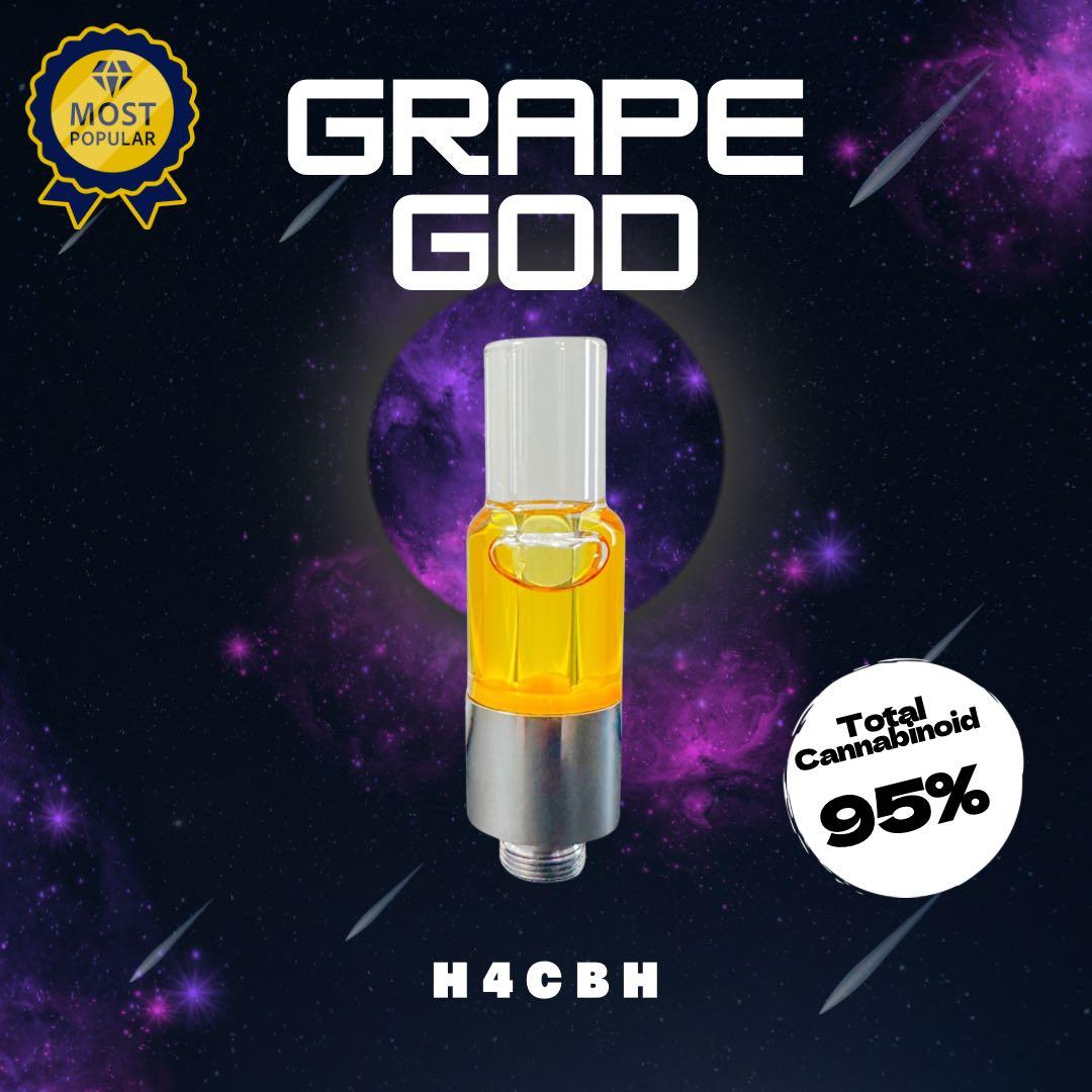 【人気No.1】霞の境GrapeGod H4CBH 1.0mlグレープゴッド9