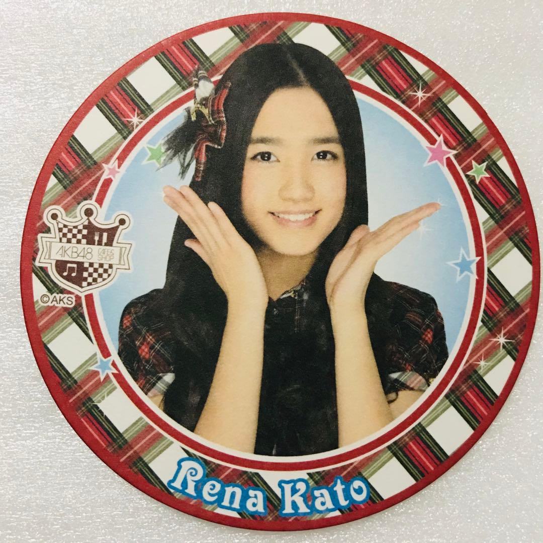 AKB48☆加藤玲奈☆AKBcafe☆AKBカフェ☆初期コースター☆限定☆ - メルカリ