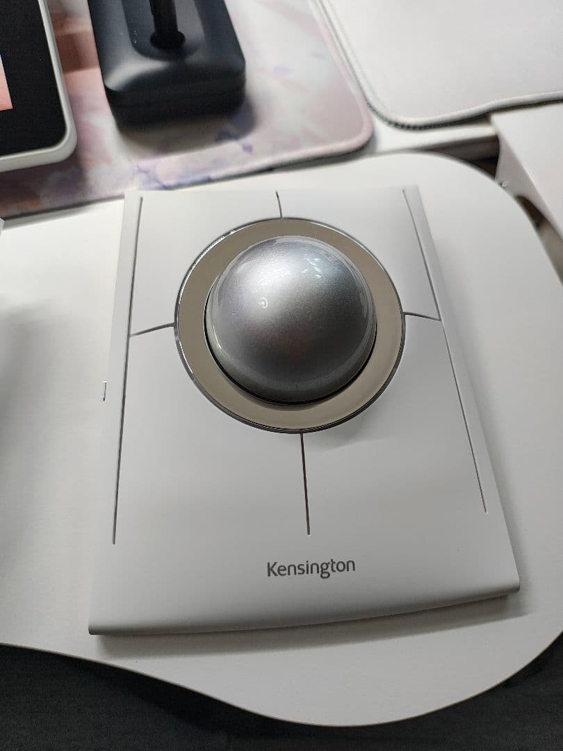 Kensington SlimBlade Pro EQ トラックボール ホワイト