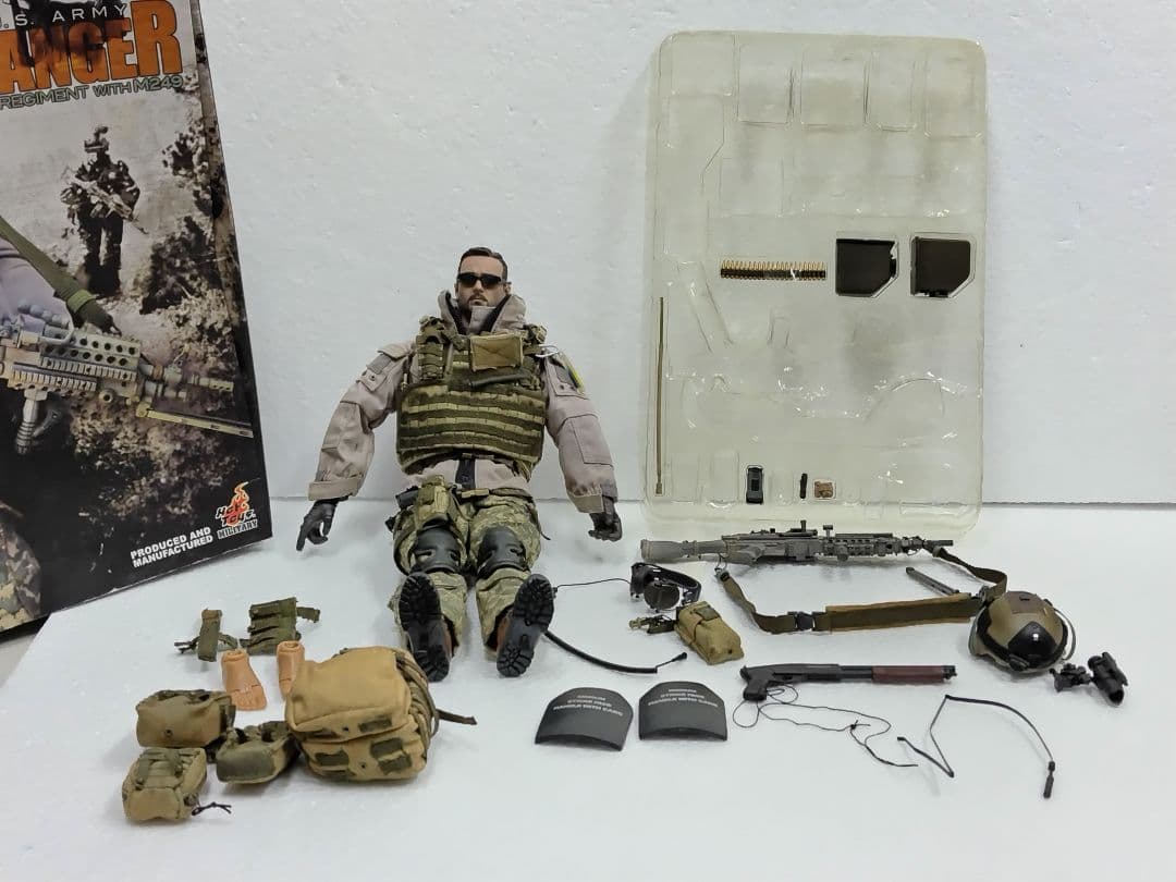 Hot Toys 1/6　U.S.Army Ranger 75th  M249