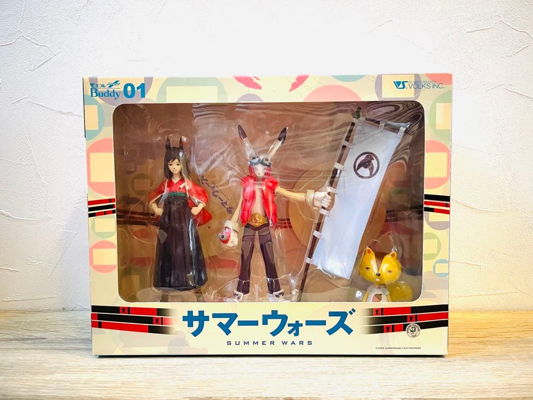 ボークス モエコレPLUSサマーウォーズ キング・カズマ＆仮ケンジ＆ナツキ