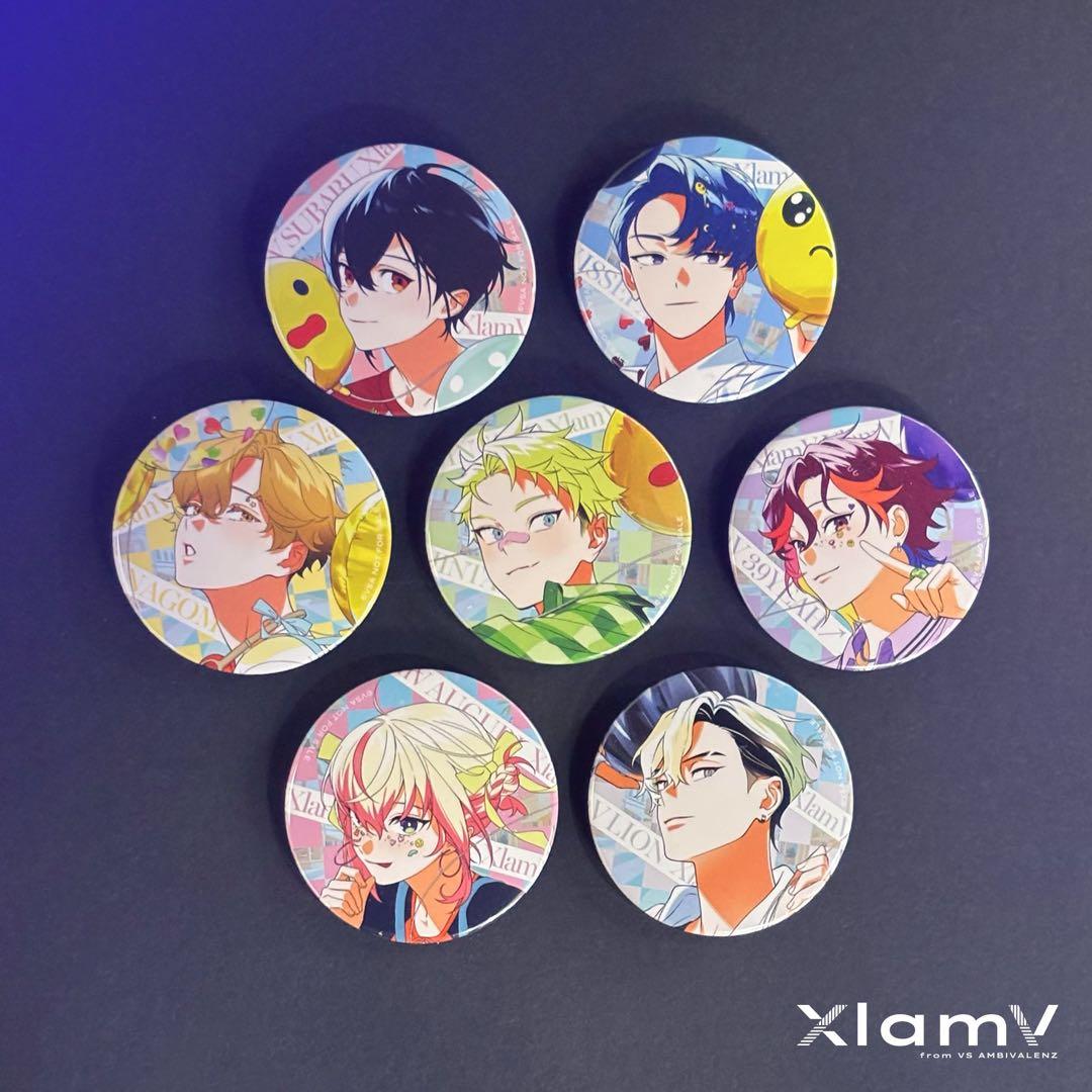 ビバレン XlamV 特典 缶バッジ セット