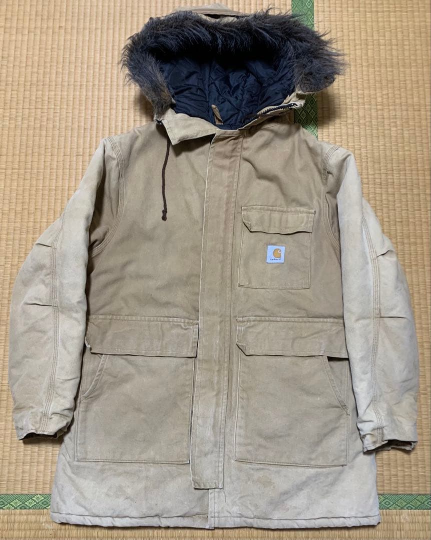 80s カーハート シベリアンパーカー fade brown 検索 デトロイト 80年代 USA製 Carhartt カーハート SIBERIAN PAKA シベリアンパーカー