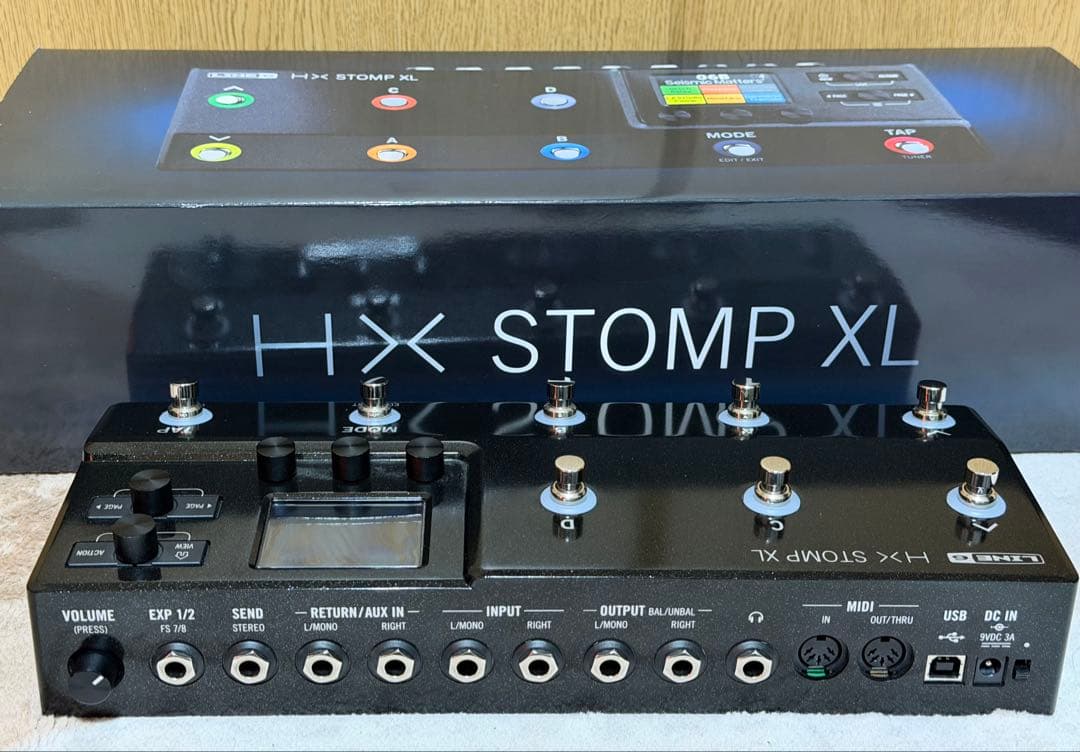 LINE 6 HX Stomp XL マルチエフェクター
