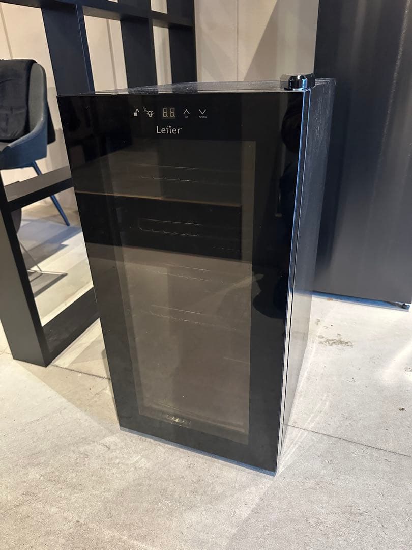 Leiter ワインセラー ブラック コンパクト 15本