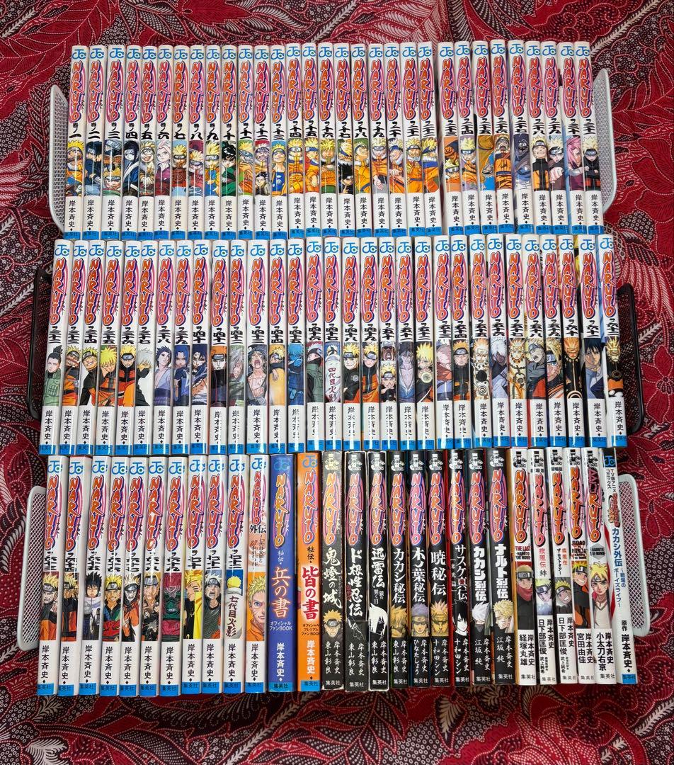 NARUTO-ナルト- 1〜72巻 全巻 ＋ 関連本多数‼︎ 岸本斉史 関連本多数 送料無料 ナルト全巻 1〜72巻＋関連本5冊 岸本斉史 NARUTO