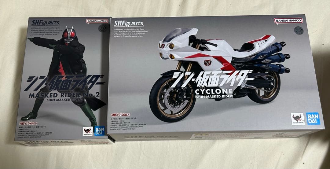 S.H.フィギュアーツ　仮面ライダー第2号　セット