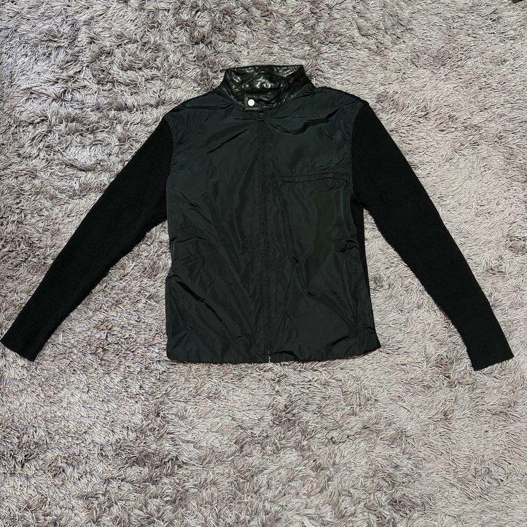 GUCCI 長袖リブニット　ブラック