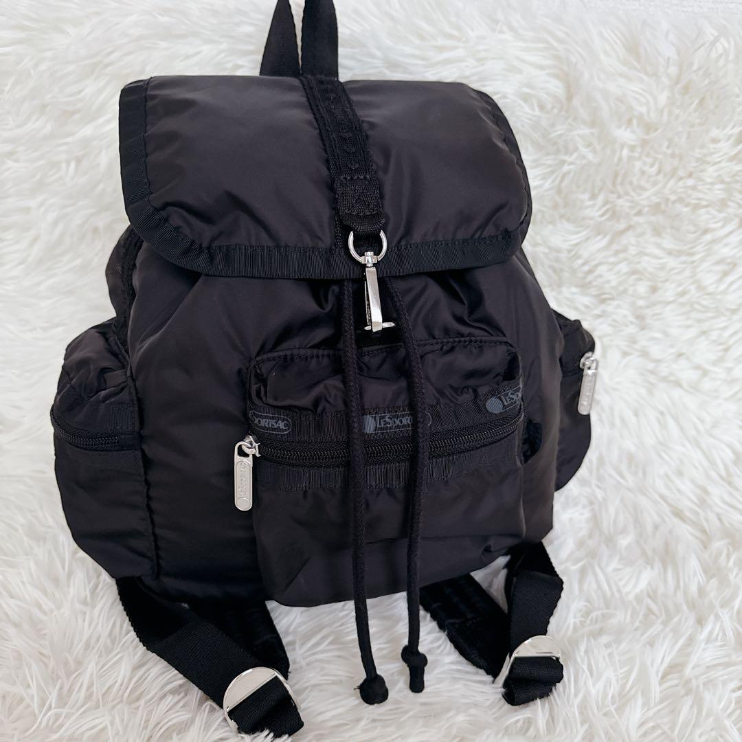 完売品✨新品級✨LeSportsac×GLOWNYレスポートサック ミニリュック