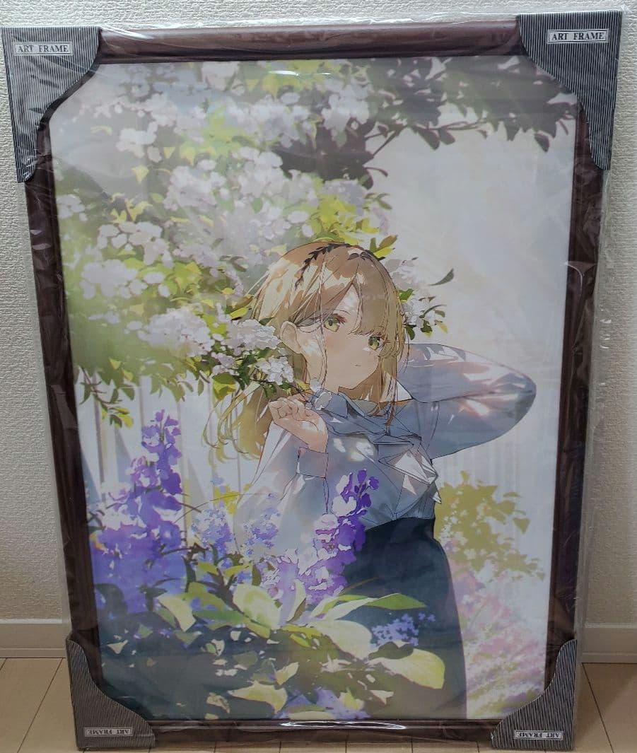 絵師100人展　アシマ　『ra(in)y』複製原画 Amazon.co.jp: necomi 絵師100人展 12 複製原画 『少年少女よ大志を