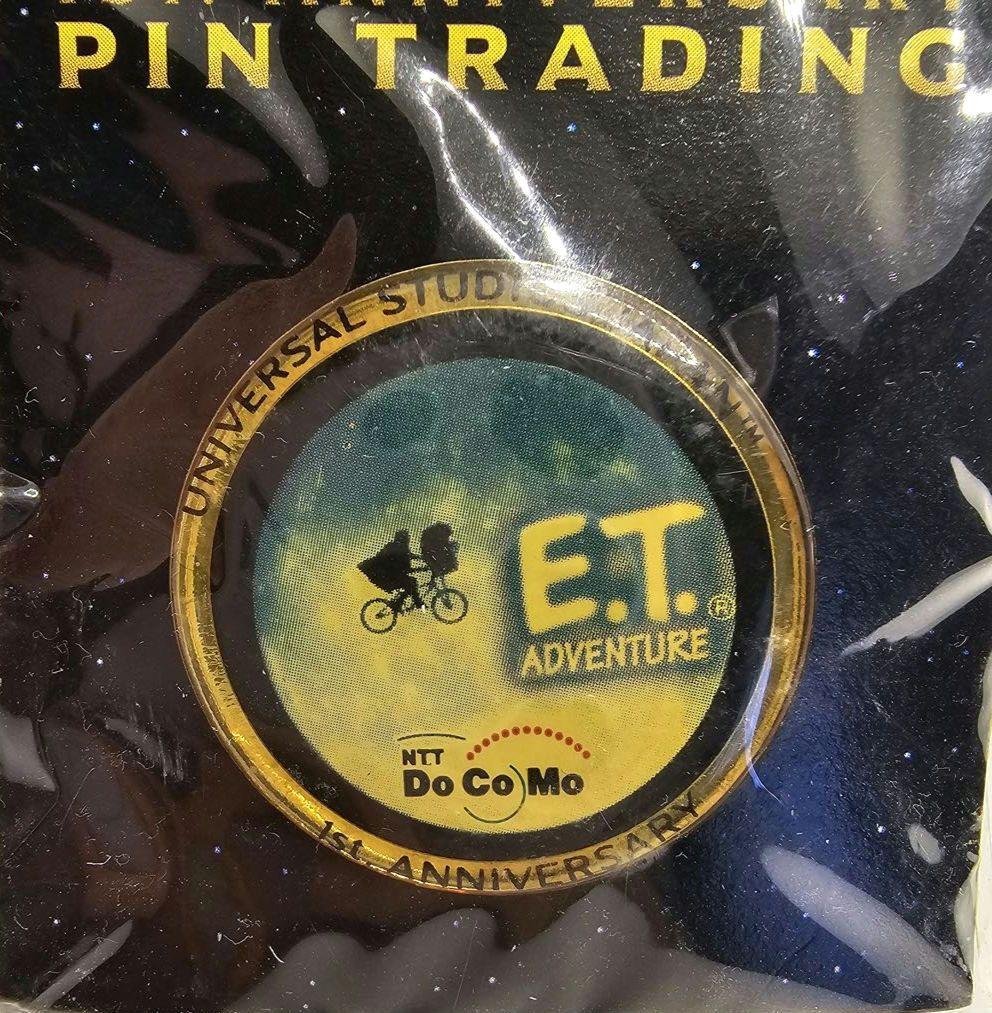 USJ ユニバーサルスタジオ 1周年記念 ピンバッジ ET 未開封品 - メルカリ