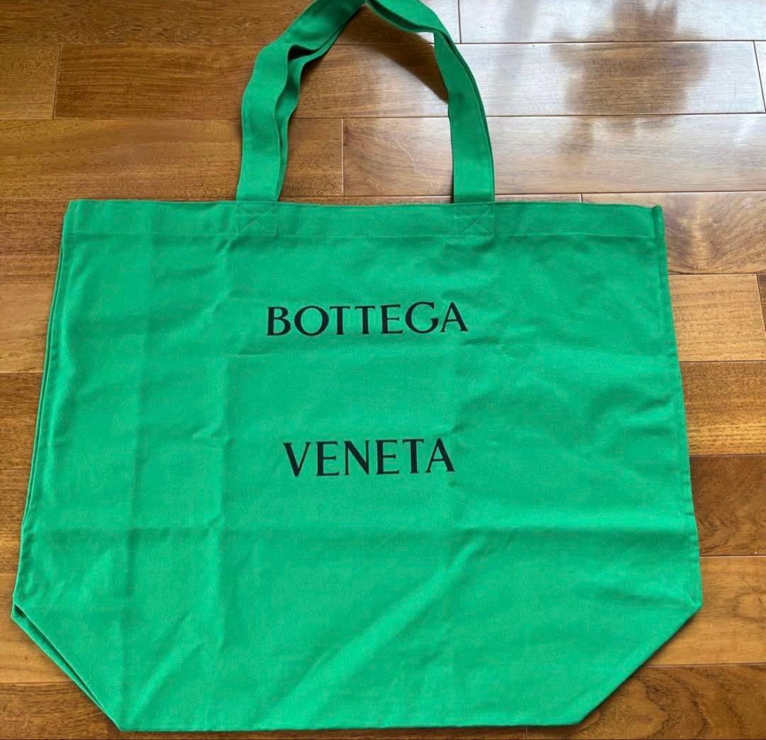 Bottega Veneta エコバッグ グリーン　ノベルティ