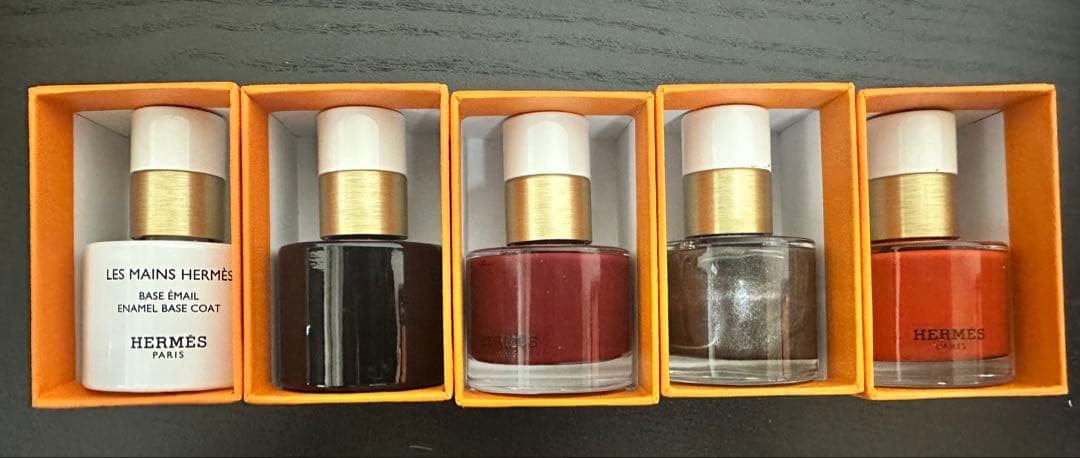 HERMES ネイルカラー 5本セット