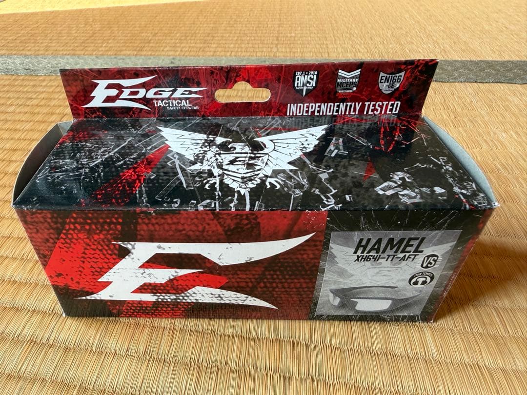 edge tactical HAMEL　サンドTTフレーム　クリア
