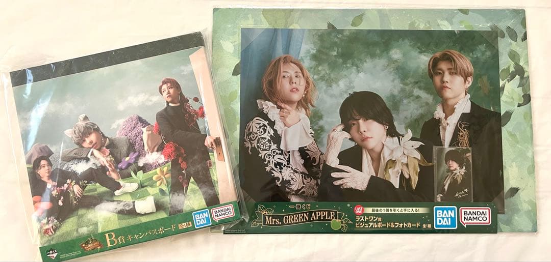 Mrs. GREEN APPLE 一番くじビジュアルボード キャンバスボード