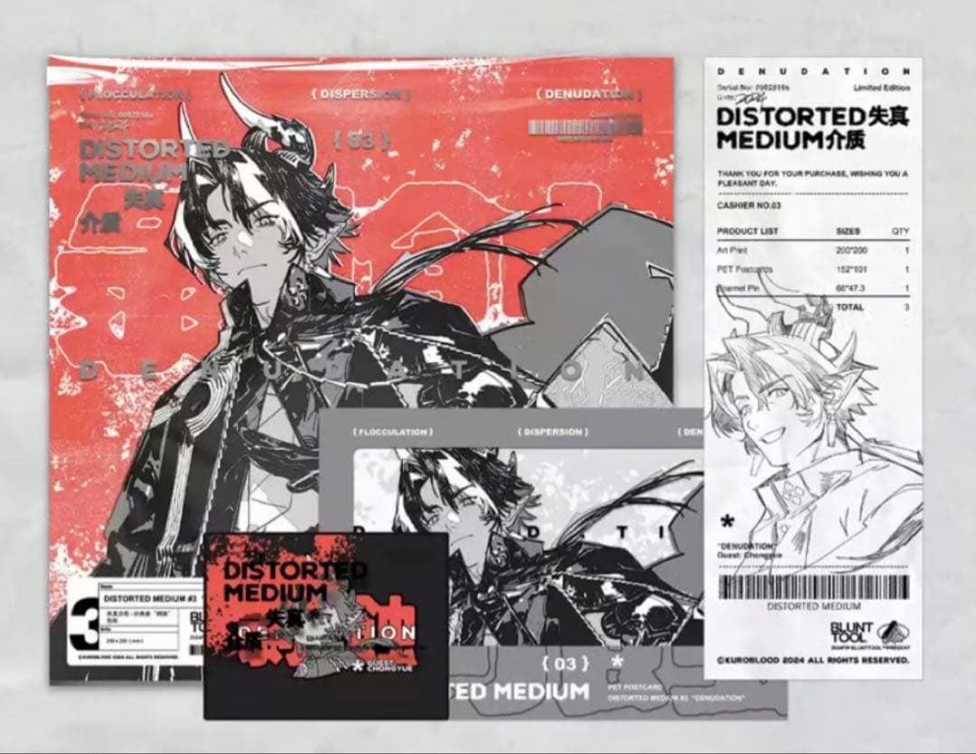 アークナイツ 重岳 チョンユエ 公式絵師 同人グッズ 4点＋イメージリングセット