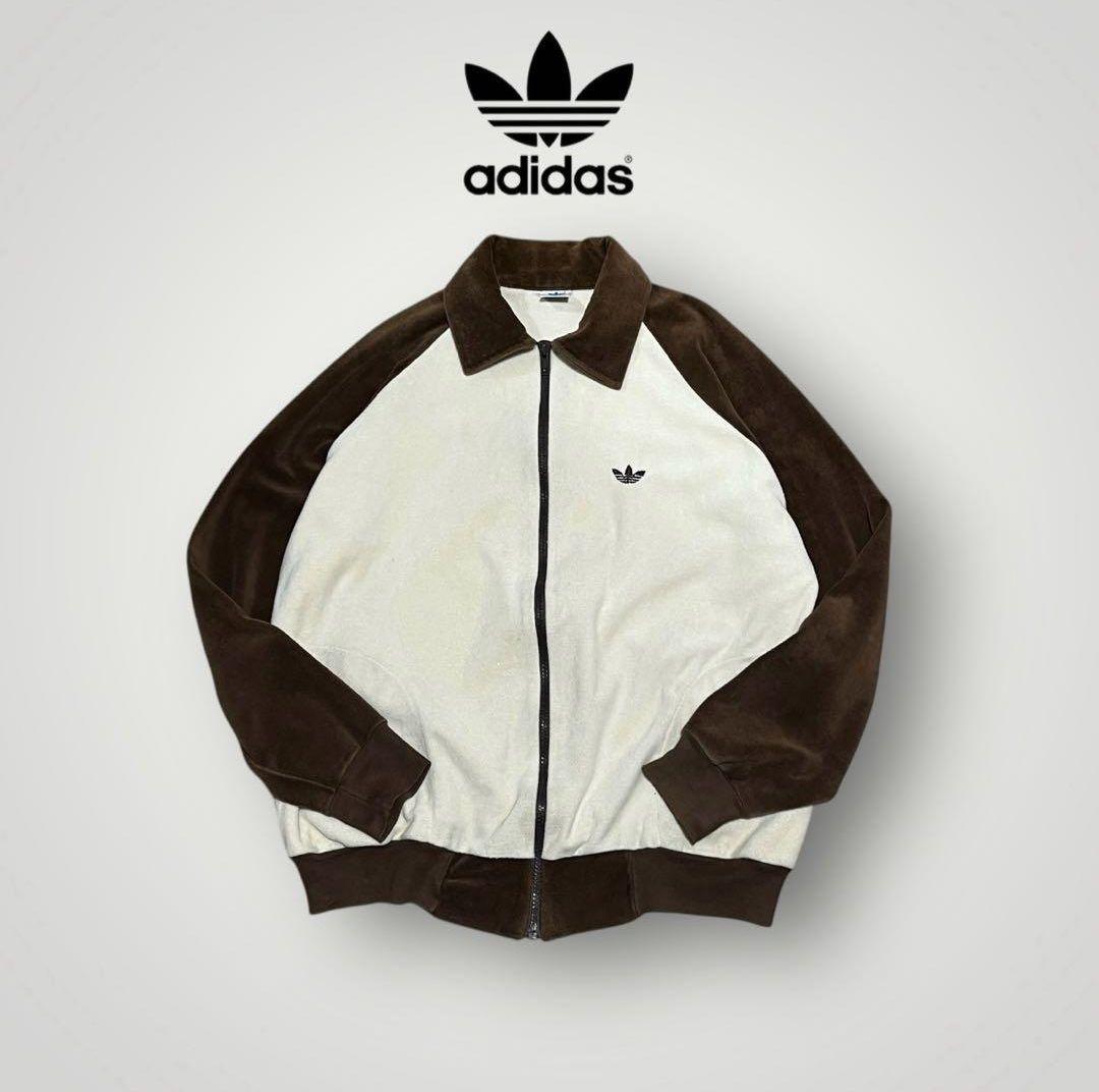 J*s様 80s adidas Velor Pile Track Jacket