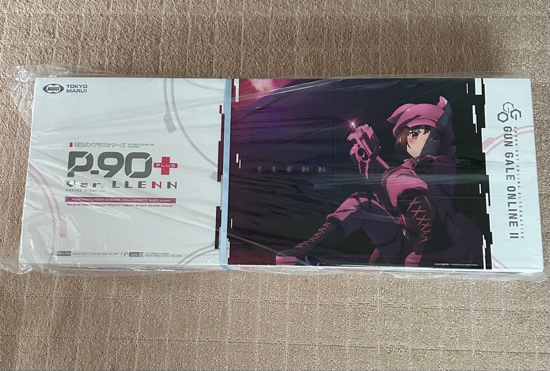東京マルイP90レン(未開封)+販促ポスター額付+FMA P90リアスイベル P-90 バージョン・レン - 電動ガン スタンダードタイプ | 東京マルイ