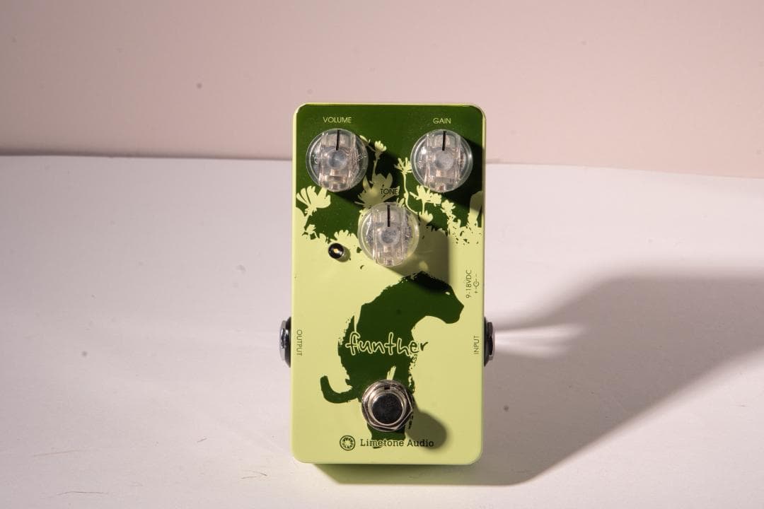 funther／Limetone Audio｜ローゲインオーバードライブペダル