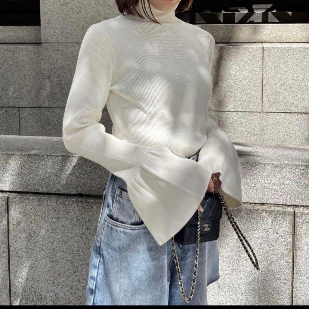 ヘイヴ HEVE スズランカフリブニット ニットリブニット 新品 未開封