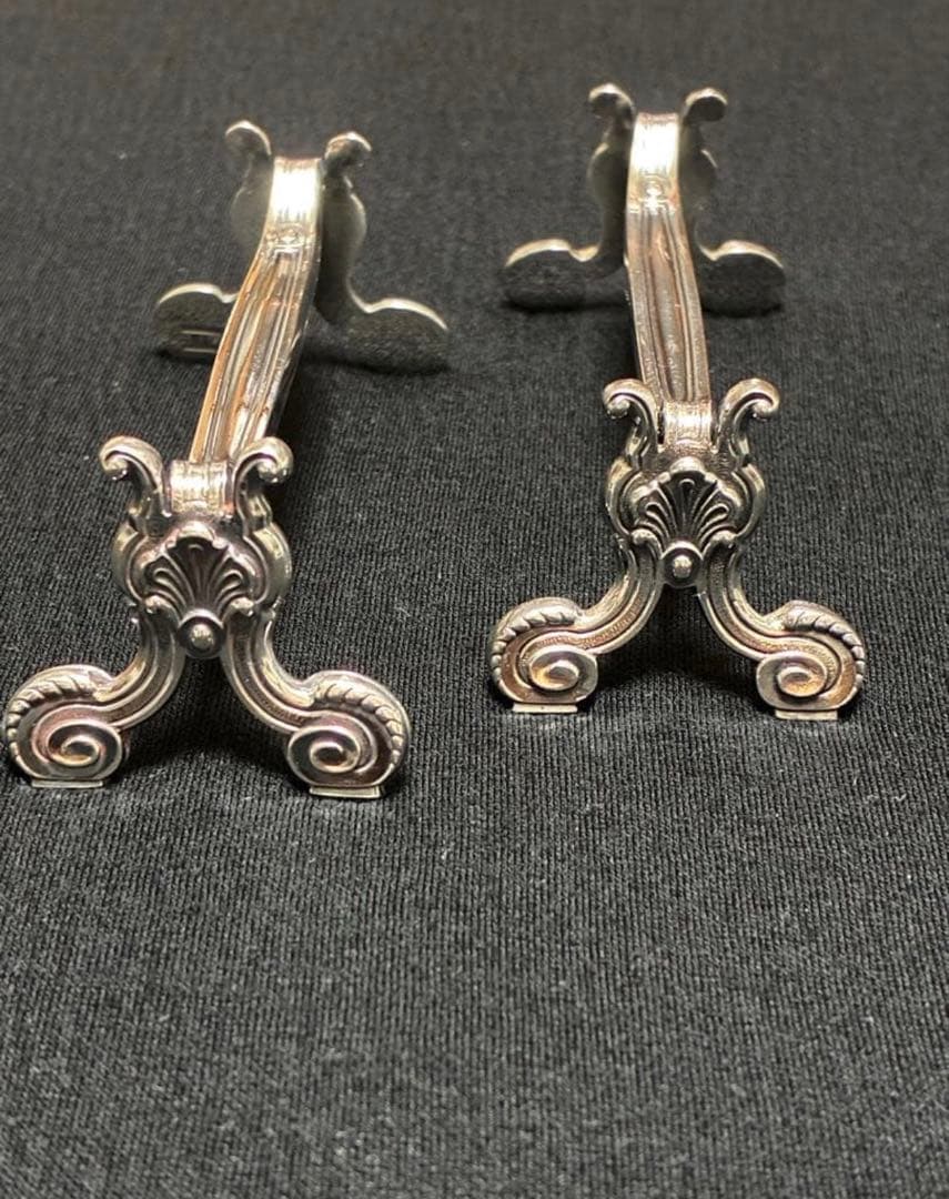 クリストフル　希少　コキーユのナイフレスト　アンティターニッシュの収納袋付き アンドナット カトラリードライケース ＆NUT CUTLERY DRY CASE | 新着