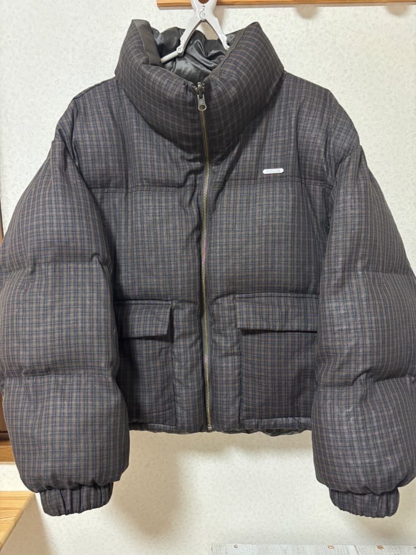 jeanasis リバーシブルボリュームスタンドパファーコート