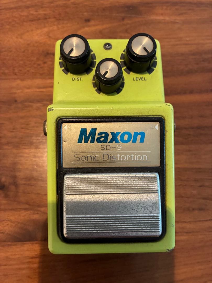 Maxon SD-9 ビンテージ 1983年 白ラベル JRC4558D 艶あり Maxon SD-9 ビンテージ 1983年 白ラベル JRC4558D 艶あり - メルカリ