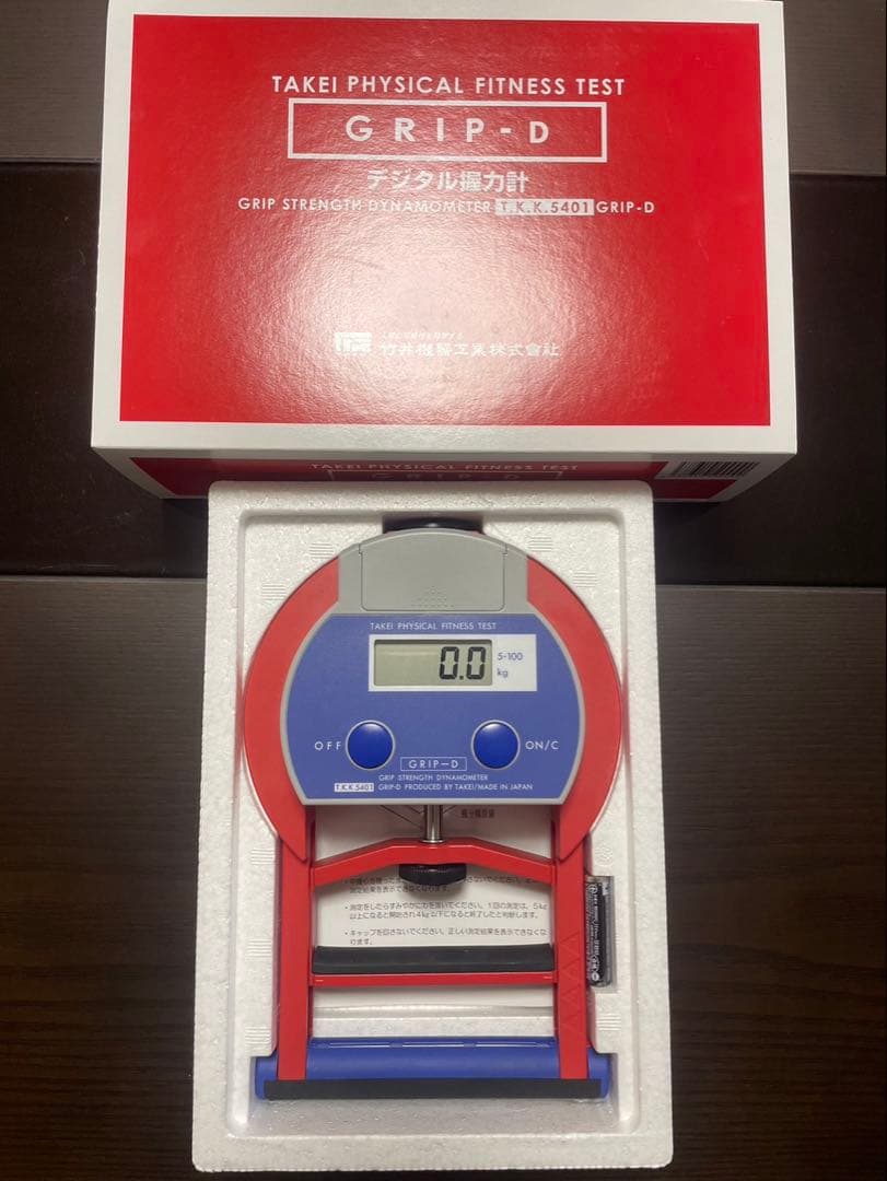 竹井機器　デジタル握力計 GRIP-D