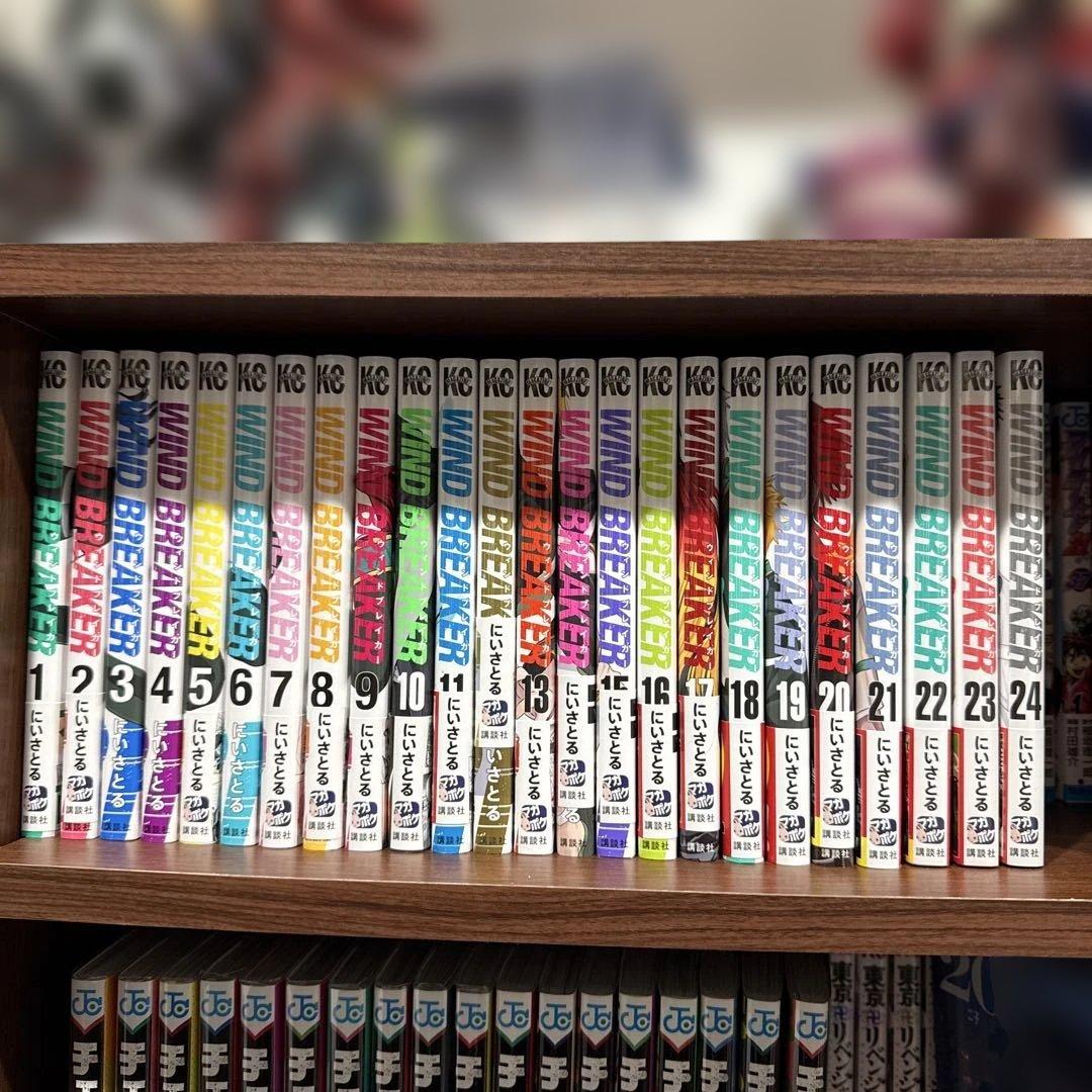 WINDBREAKER ウィンドブレーカー 既刊全巻 22巻〜未開封シュリンク付