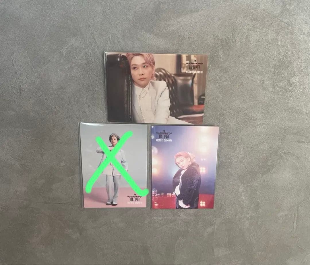 Mrs. GREEN APPLE フォトカ MGA Special Photo Card Set “LANDMARK IN HARAJUKU” – Mrs. GREEN