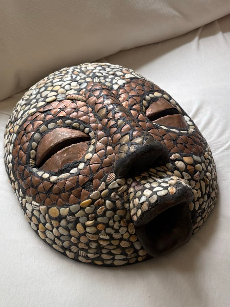 アンティーク　アフリカ　お面 Yahoo!オークション - アフリカ お面・マスク アンティーク ソンゲ族