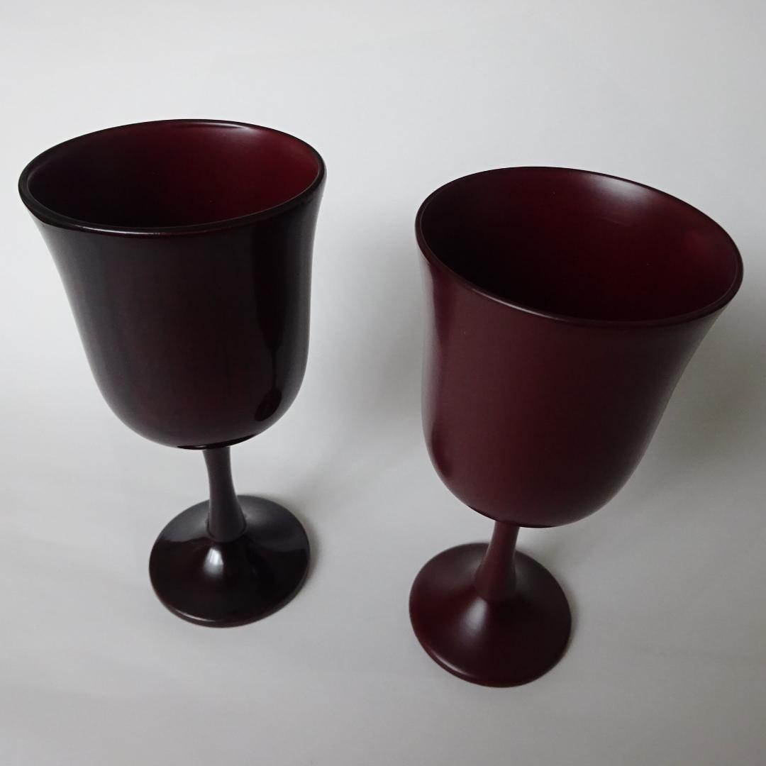 木曽漆器　伊藤寛司商店　ワインカップ　2個 木曽漆器 伊藤寛司商店 古代あかね塗り 多様碗 | 陶器の通販 和食器
