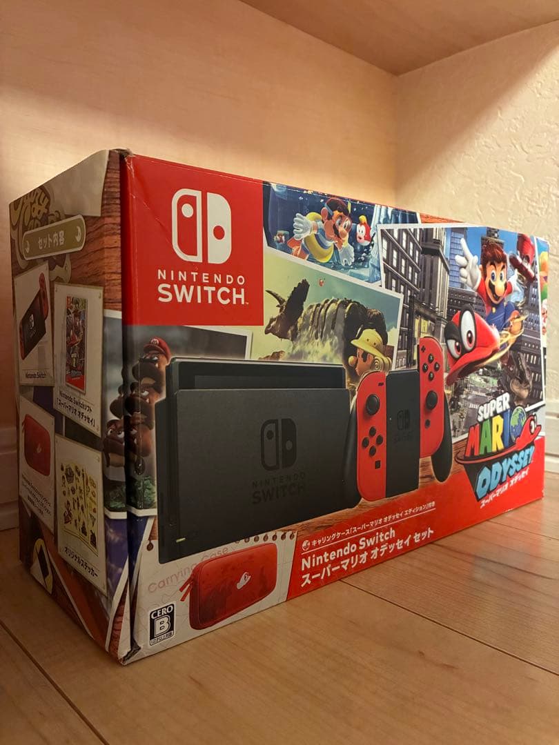 NintendoSwitch スーパーマリオオデッセイセットソフトなし 任天堂 Nintendo Switch スーパーマリオ オデッセイセット (ソフトの付属は