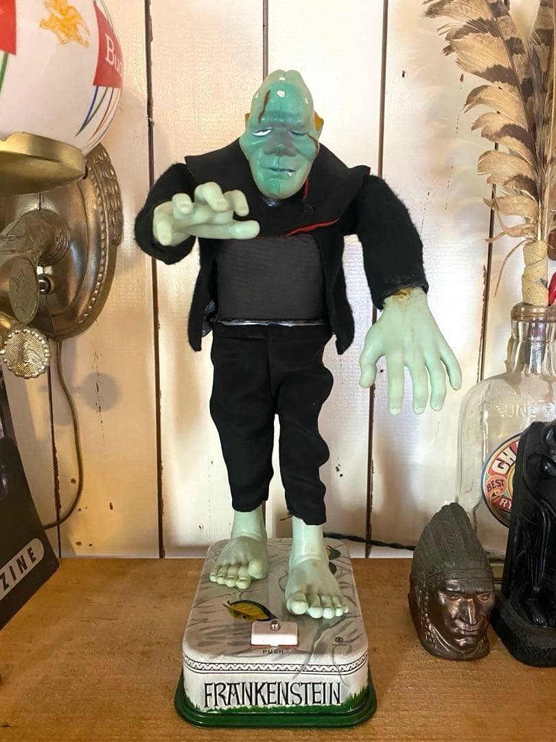 60s ROSKO フランケンシュタイン MONSTER ビンテージ アメトイ ゆ*き様 ROSKO社 フランケンシュタイン モンスター 玩具 - メルカリ
