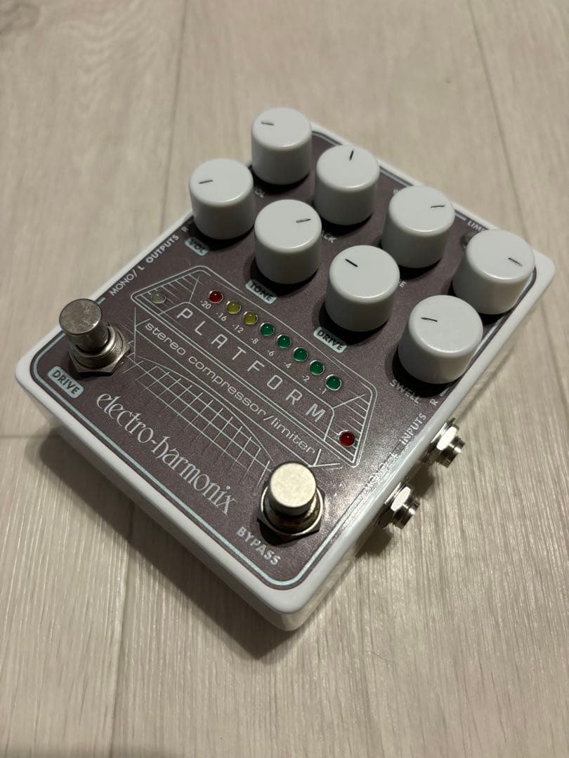 electro-harmonix PLATFORM ステレオコンプレッサー Platform | Stereo Compressor/Limiter - Electro-Harmonix