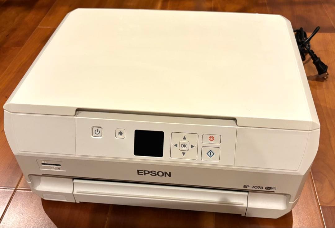 【訳アリ】EPSON EP-707A インクジェットプリンター【おまけ付き】