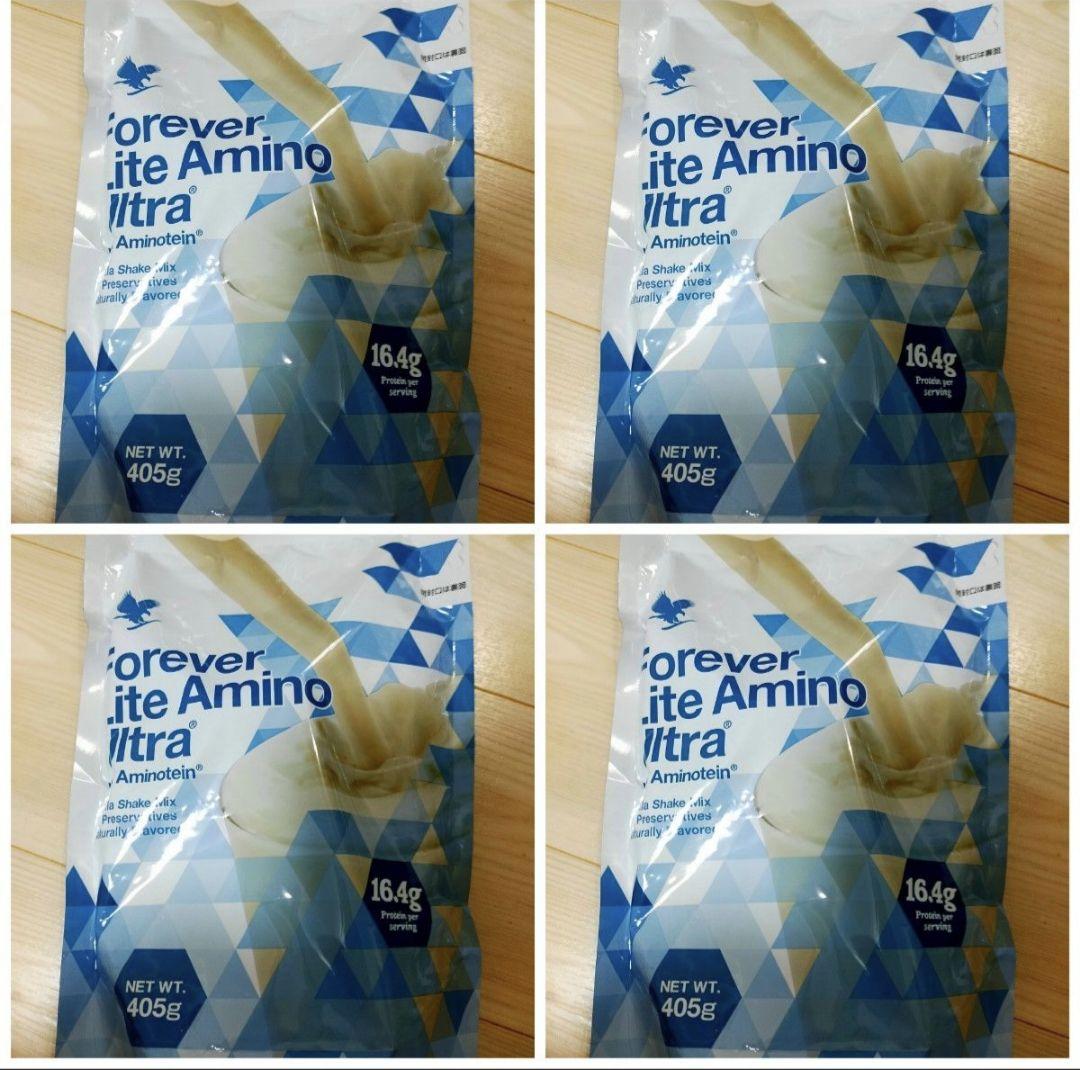 フォーが　アミノウルトラ　プロテイン　４袋