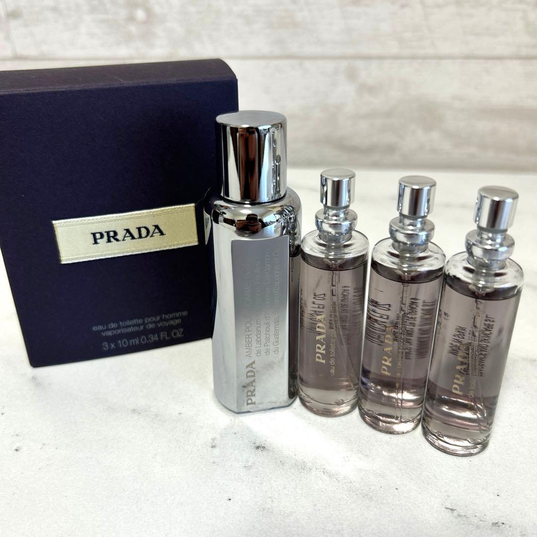 新品未使用　PRADA プラダ　マン オーデトワレ トラベルセット