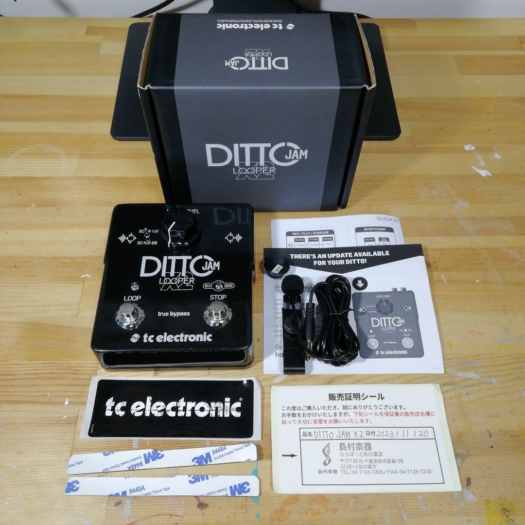 【動作確認済】tc electronic DITTO JAM X2 LOOPER