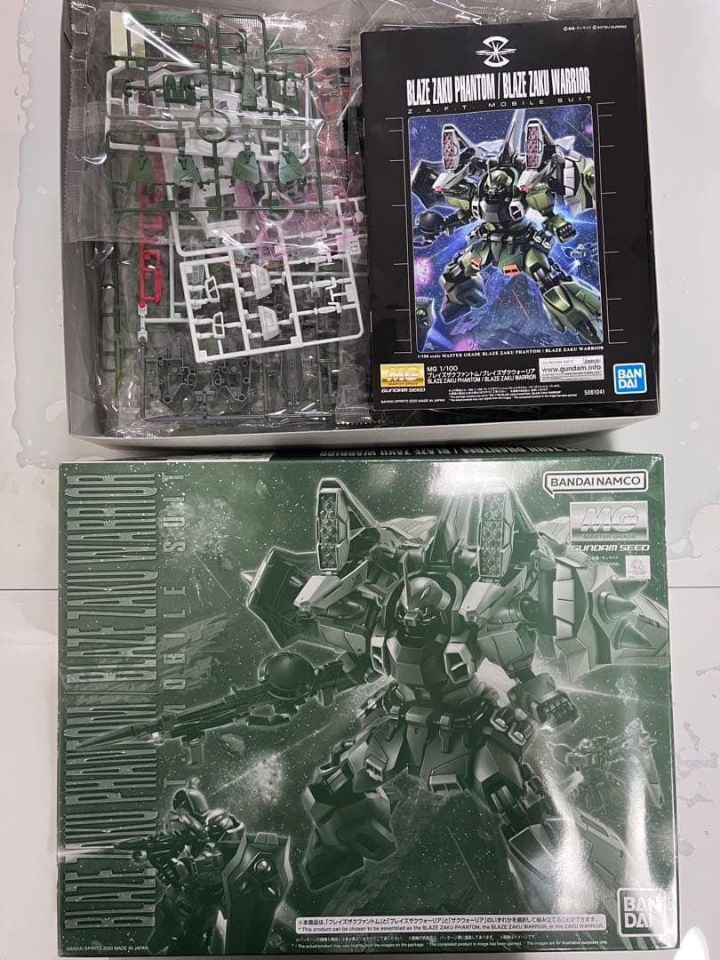 MG 1/100 ブレイズザクファントム / ブレイズザクウォーリア